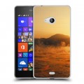 Дизайнерский пластиковый чехол для Microsoft Lumia 540 восход