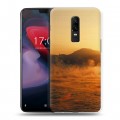 Дизайнерский пластиковый чехол для OnePlus 6 восход