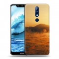 Дизайнерский силиконовый чехол для Nokia 5.1 Plus восход