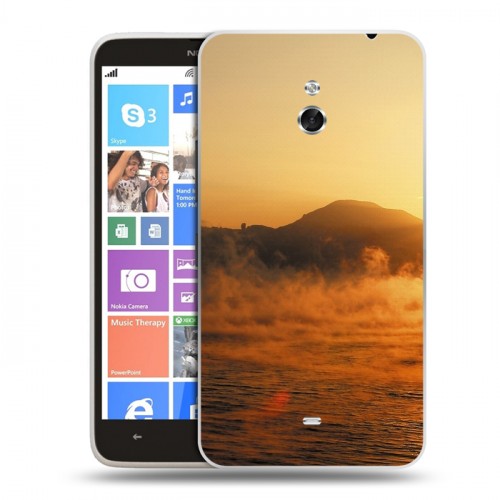 Дизайнерский пластиковый чехол для Nokia Lumia 1320 восход