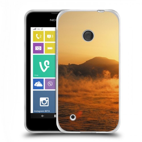 Дизайнерский пластиковый чехол для Nokia Lumia 530 восход