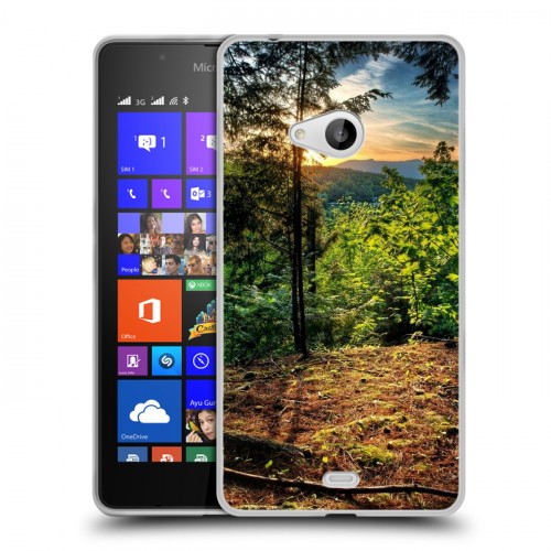 Дизайнерский пластиковый чехол для Microsoft Lumia 540 восход