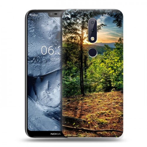 Дизайнерский пластиковый чехол для Nokia 6.1 Plus восход