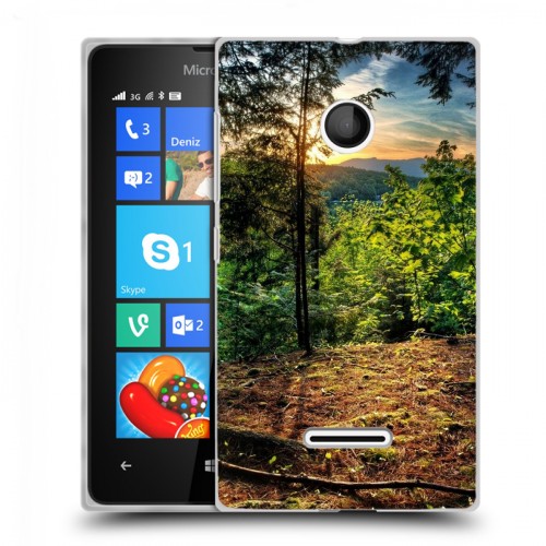 Дизайнерский пластиковый чехол для Microsoft Lumia 435 восход