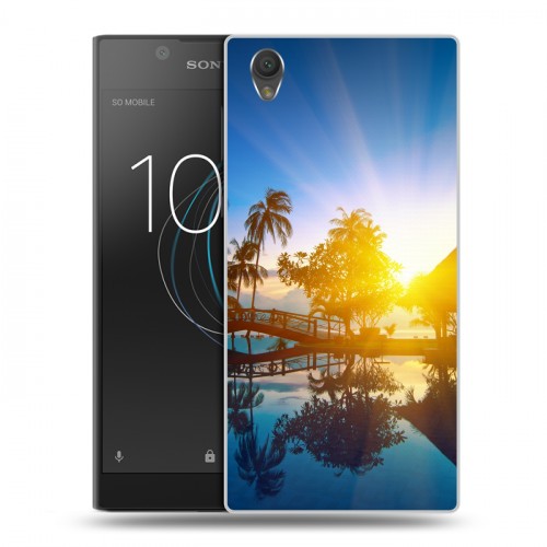 Дизайнерский пластиковый чехол для Sony Xperia L1 восход