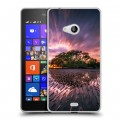 Дизайнерский пластиковый чехол для Microsoft Lumia 540 восход