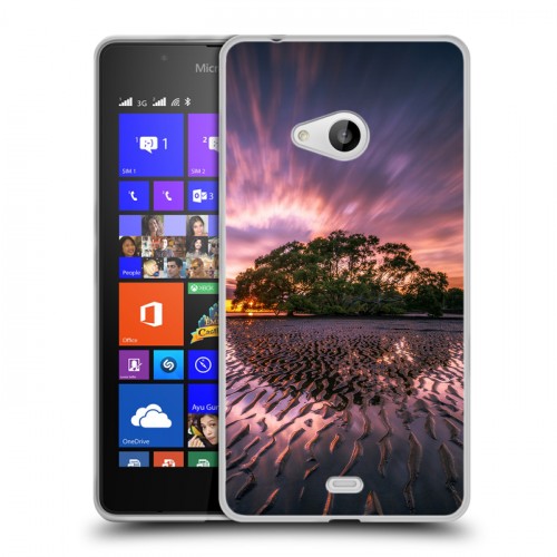 Дизайнерский пластиковый чехол для Microsoft Lumia 540 восход