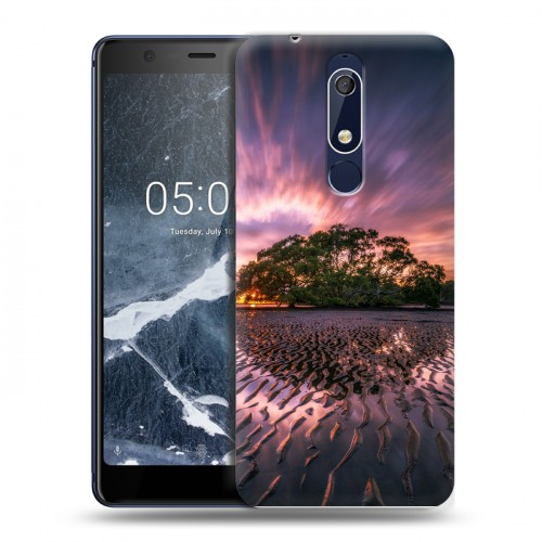 Дизайнерский пластиковый чехол для Nokia 5.1 восход