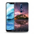 Дизайнерский силиконовый чехол для Nokia 5.1 Plus восход