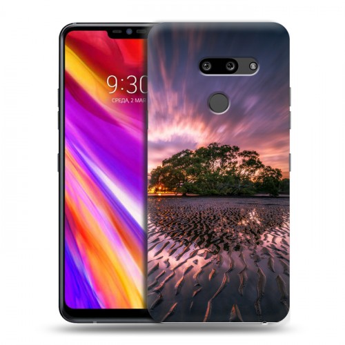 Дизайнерский пластиковый чехол для LG G8 ThinQ восход