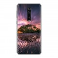 Дизайнерский силиконовый чехол для Xiaomi RedMi K20 восход