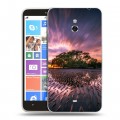 Дизайнерский пластиковый чехол для Nokia Lumia 1320 восход