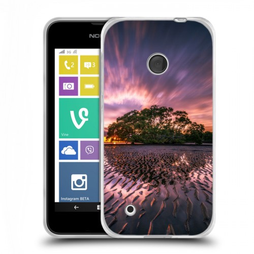 Дизайнерский пластиковый чехол для Nokia Lumia 530 восход