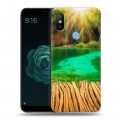 Дизайнерский силиконовый чехол для Xiaomi Mi A2 водопады