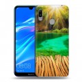 Дизайнерский пластиковый чехол для Huawei Y6 (2019) водопады