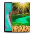 Дизайнерский силиконовый чехол для Samsung Galaxy Tab A 10.1 (2019) водопады