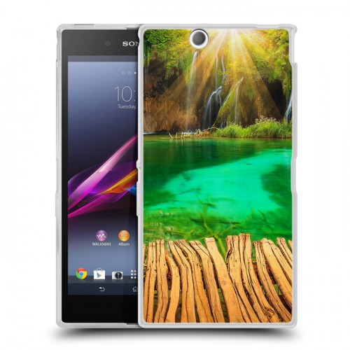 Дизайнерский пластиковый чехол для Sony Xperia Z Ultra  водопады