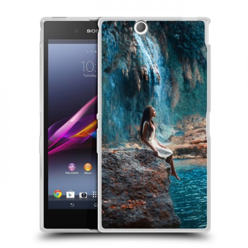 Дизайнерский пластиковый чехол для Sony Xperia Z Ultra  водопады