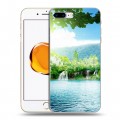 Дизайнерский силиконовый чехол для Iphone 7 Plus / 8 Plus водопады