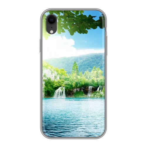 Дизайнерский пластиковый чехол для Iphone Xr водопады