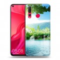 Дизайнерский пластиковый чехол для Huawei Nova 4 водопады