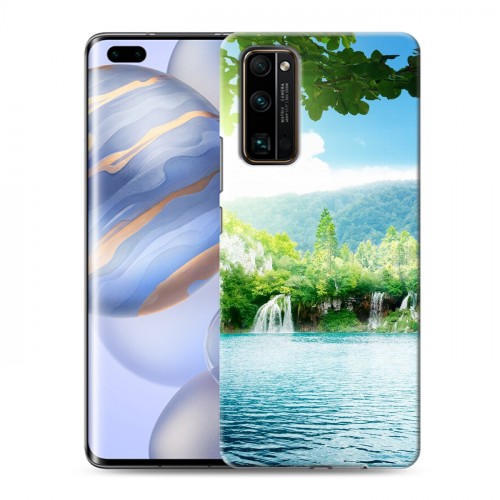Дизайнерский силиконовый чехол для Huawei Honor 30 Pro водопады