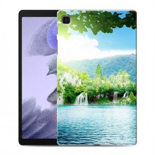 Дизайнерский силиконовый чехол для Samsung Galaxy Tab A7 lite водопады