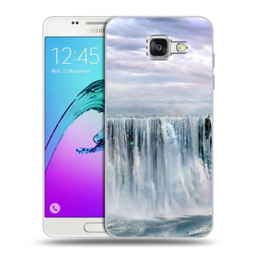 Дизайнерский силиконовый чехол для Samsung Galaxy A5 (2016) водопады