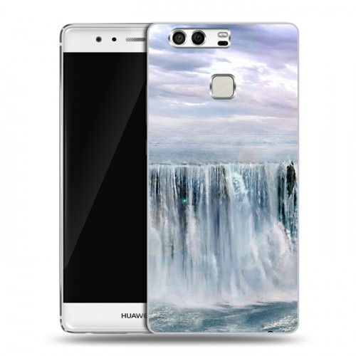 Дизайнерский силиконовый чехол для Huawei P9 водопады