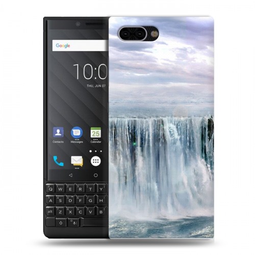 Дизайнерский пластиковый чехол для BlackBerry KEY2 водопады
