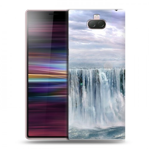 Дизайнерский силиконовый чехол для Sony Xperia 10 водопады