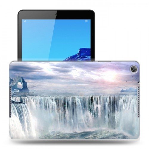 Дизайнерский силиконовый чехол для Huawei MediaPad M5 lite 8 водопады