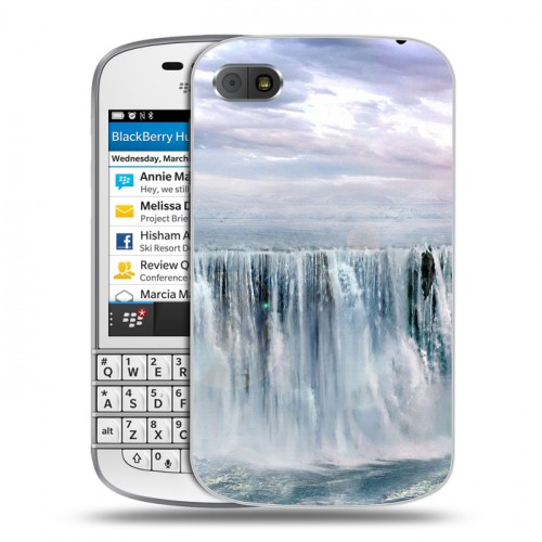 Дизайнерский пластиковый чехол для BlackBerry Q10 водопады