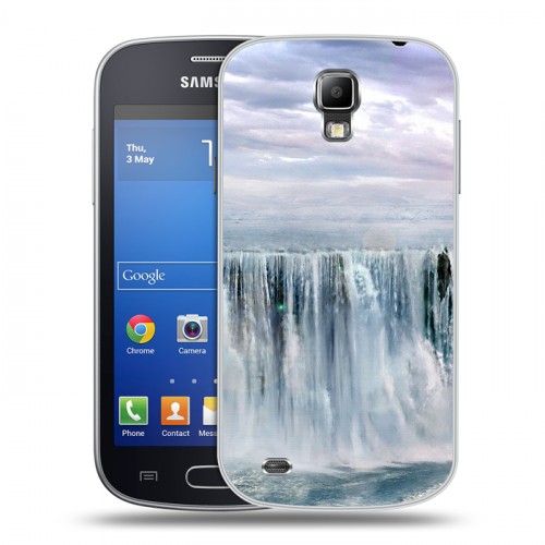 Дизайнерский пластиковый чехол для Samsung Galaxy S4 Active водопады