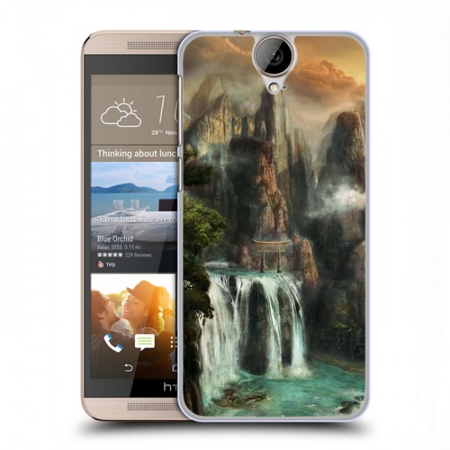 Дизайнерский силиконовый чехол для HTC One E9+ водопады