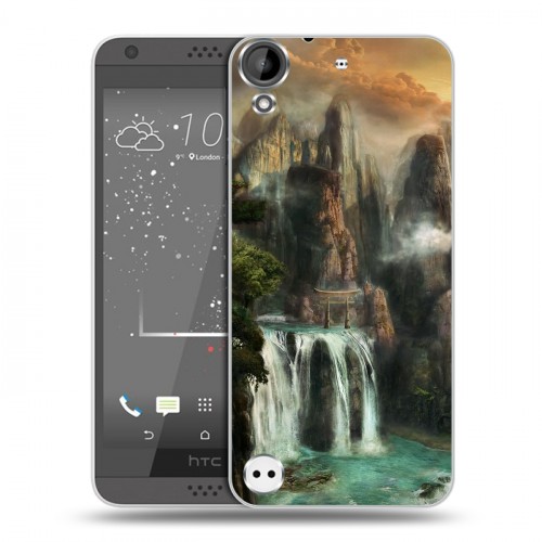 Дизайнерский пластиковый чехол для HTC Desire 530 водопады