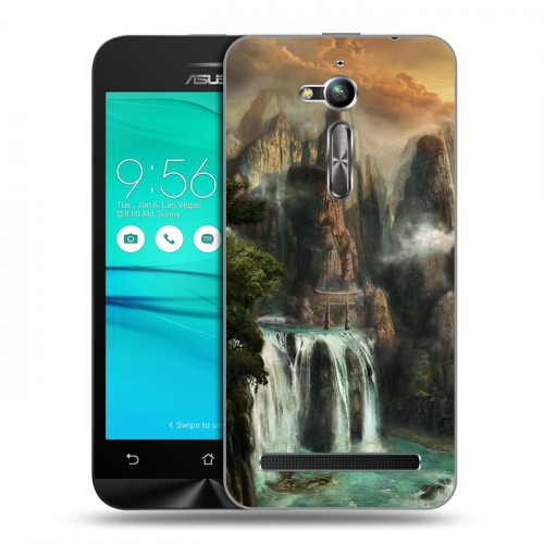 Дизайнерский пластиковый чехол для ASUS ZenFone Go ZB500KL водопады