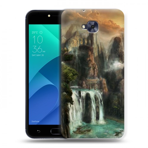 Дизайнерский пластиковый чехол для ASUS ZenFone 4 Selfie водопады