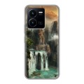 Дизайнерский силиконовый чехол для Vivo Y35 водопады