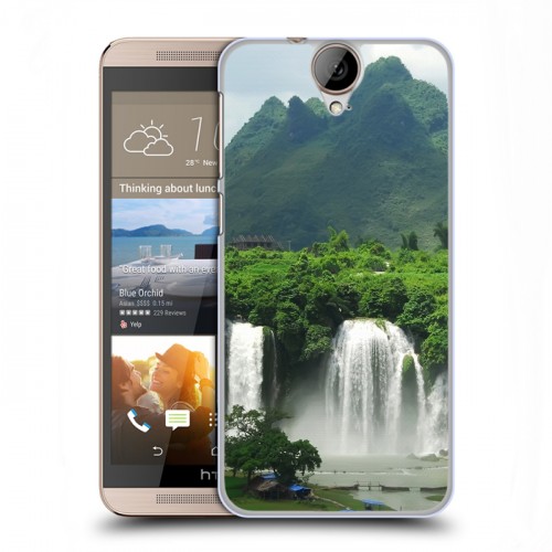Дизайнерский пластиковый чехол для HTC One E9+ водопады