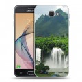 Дизайнерский пластиковый чехол для Samsung Galaxy J5 Prime водопады
