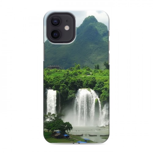 Дизайнерский силиконовый чехол для Iphone 12 водопады