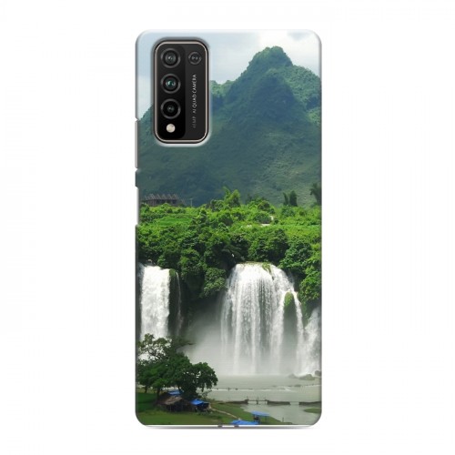 Дизайнерский пластиковый чехол для Huawei Honor 10X Lite водопады