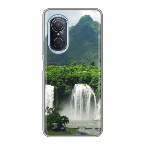 Дизайнерский силиконовый чехол для Huawei Nova 9 SE водопады
