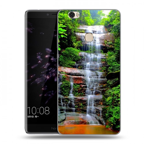 Дизайнерский пластиковый чехол для Huawei Honor Note 8 водопады