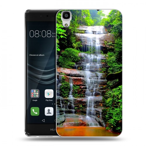 Дизайнерский пластиковый чехол для Huawei Y6II водопады