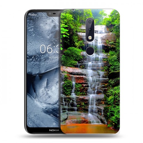 Дизайнерский пластиковый чехол для Nokia 6.1 Plus водопады