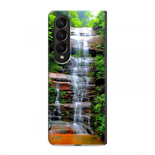 Дизайнерский пластиковый чехол для Samsung Galaxy Z Fold 4 водопады