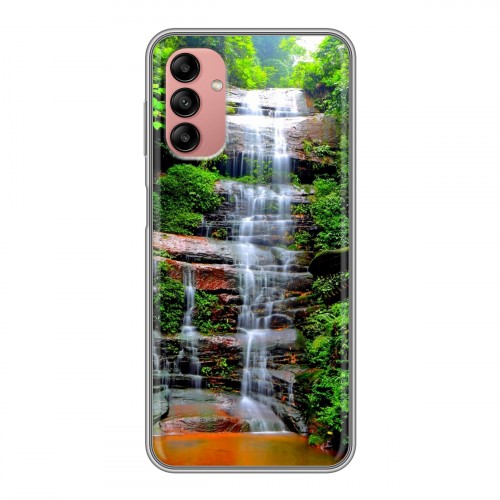 Дизайнерский силиконовый чехол для Samsung Galaxy A04s водопады