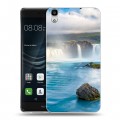 Дизайнерский пластиковый чехол для Huawei Y6II водопады